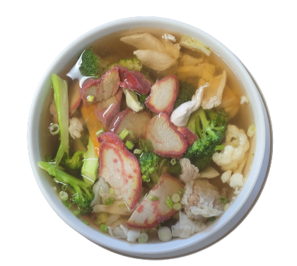 Arranged Food and Objects