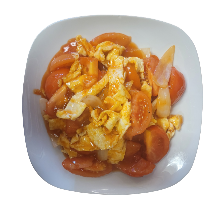 Arranged Food and Objects