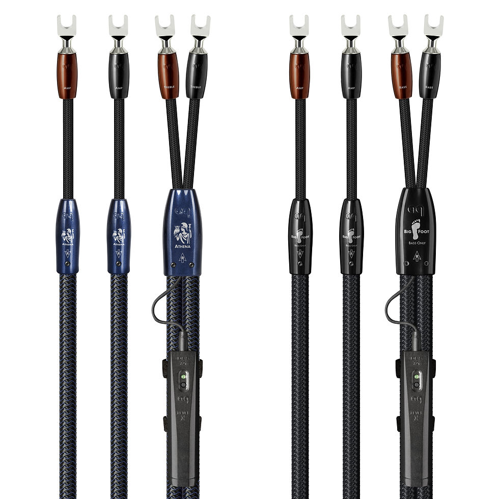 AudioQuest Athena + BigFoot (Bi-Wire Combo)