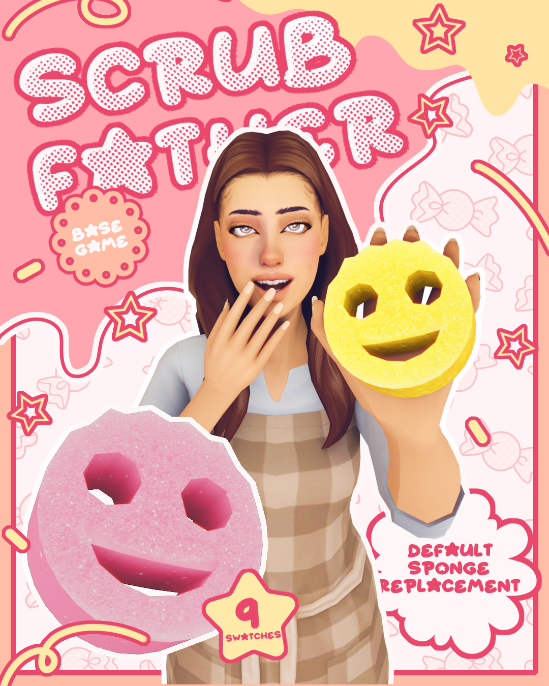 Scrub father sponge override the sims 4 mods curseforge