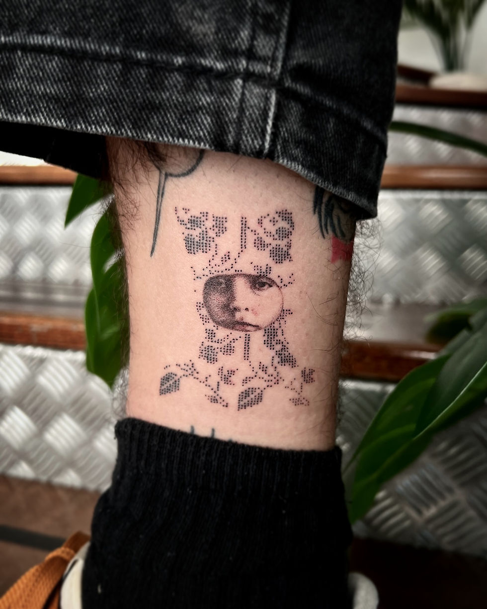 Dot work tatovering