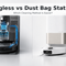Bagless Robot Vacuum Station Is It Easier Than a Dust Bag Station