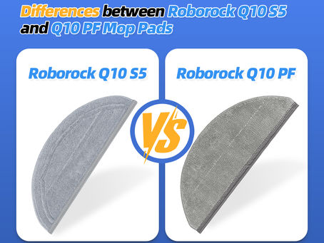 Differences Between Roborock Q10 S5 and Q10 PF Mop Pads