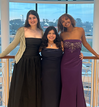 Three women posing in the Torggler
