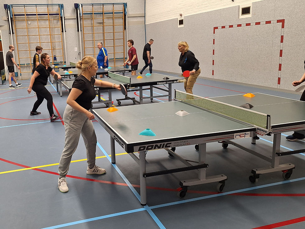 Tafeltenniscursus KPIJ gestart