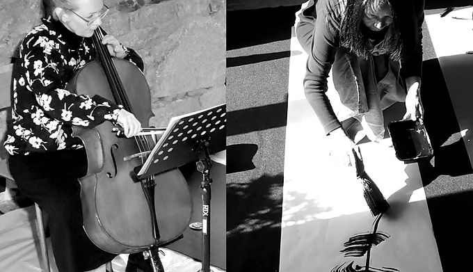 Performance « Calligraphie et Violoncelle »
Thème “Brise printanière”19 avril 2026