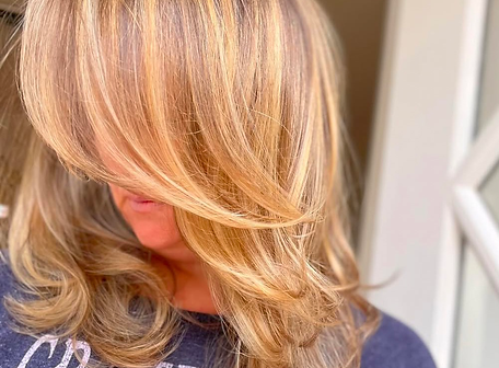 Farmington Valley CT dimensional highlights old money blonde