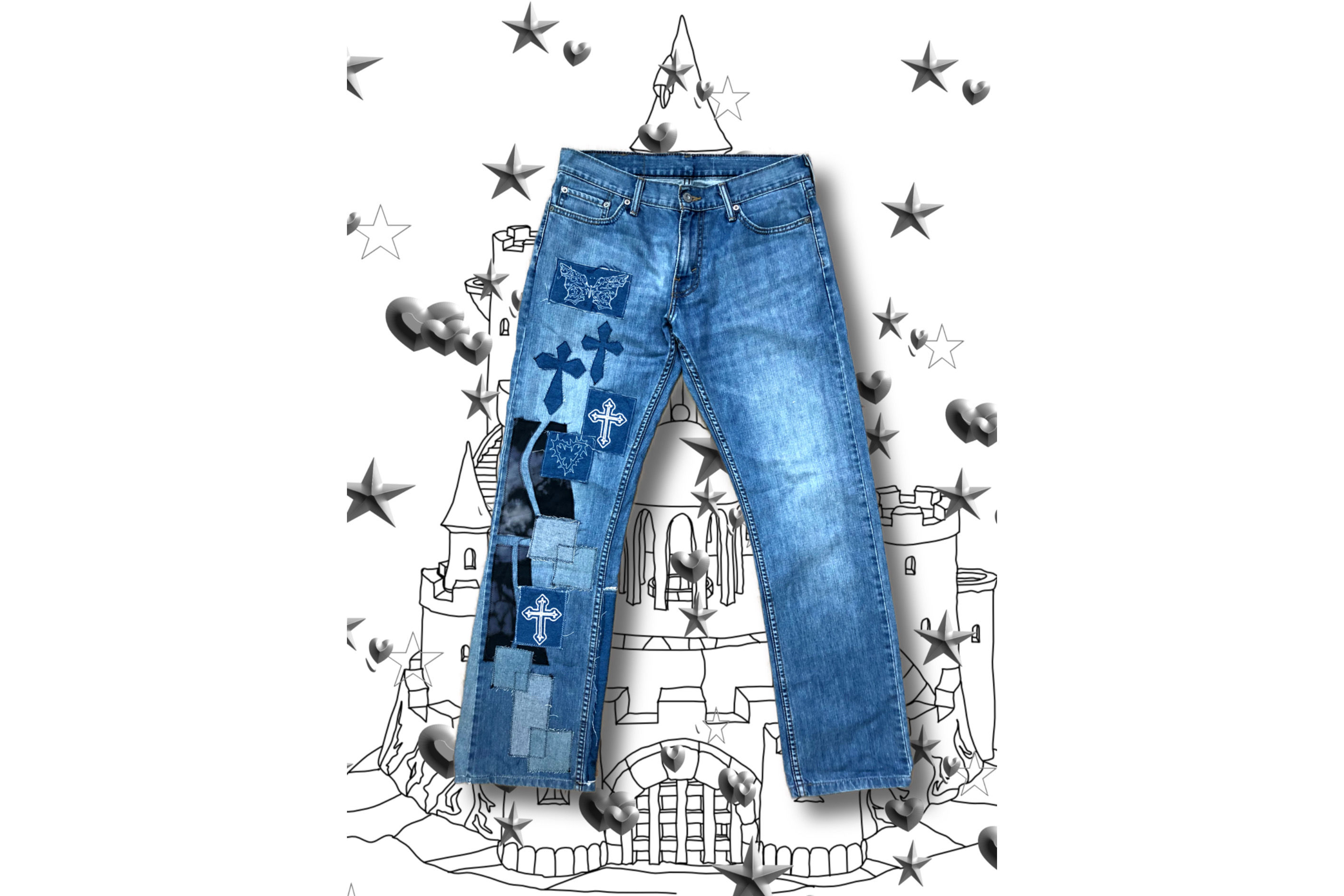 'CASTLE9' DENIM LEVI'S CUSTOM 1/1
