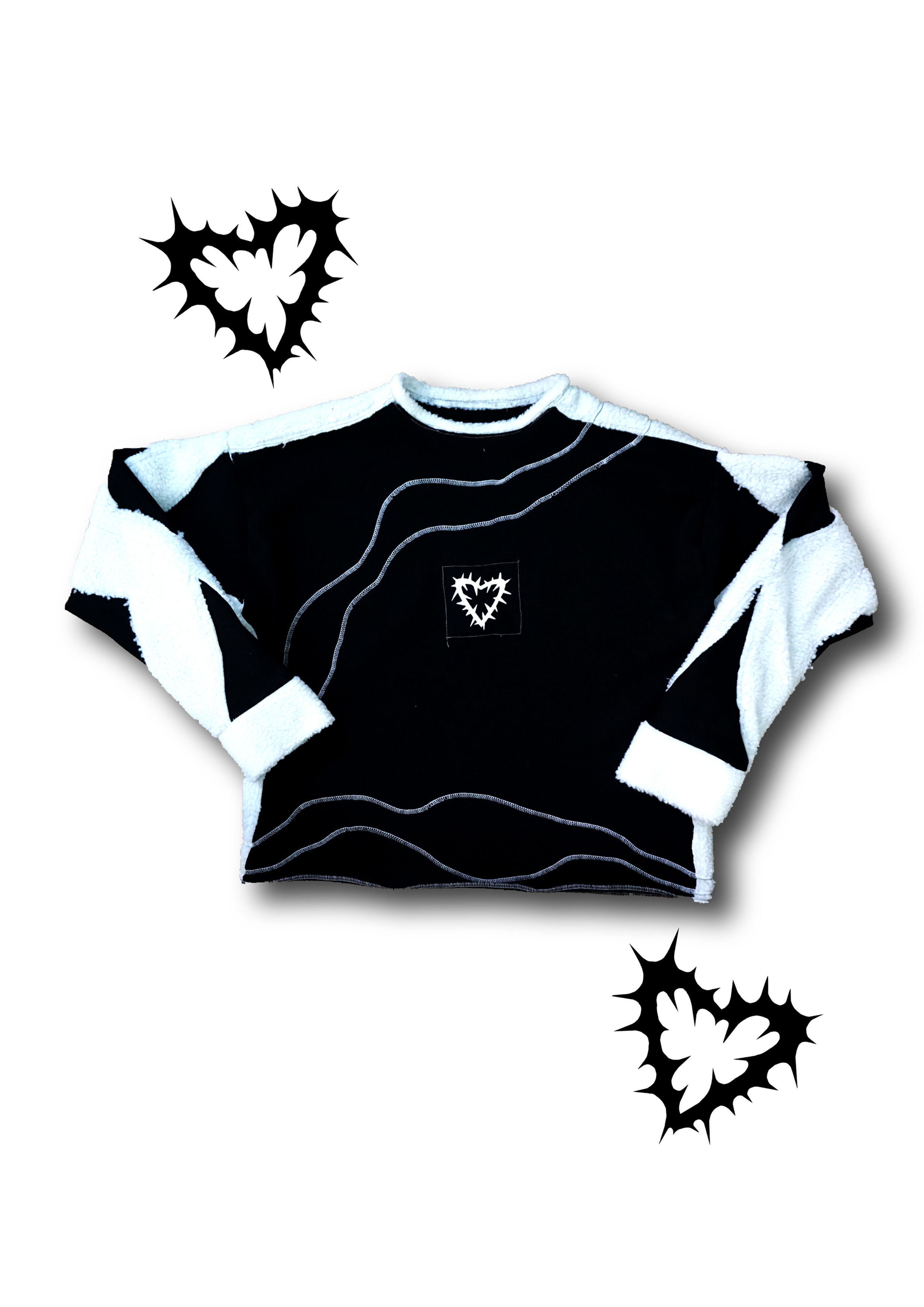 'Luna' Crewneck 1/1 L