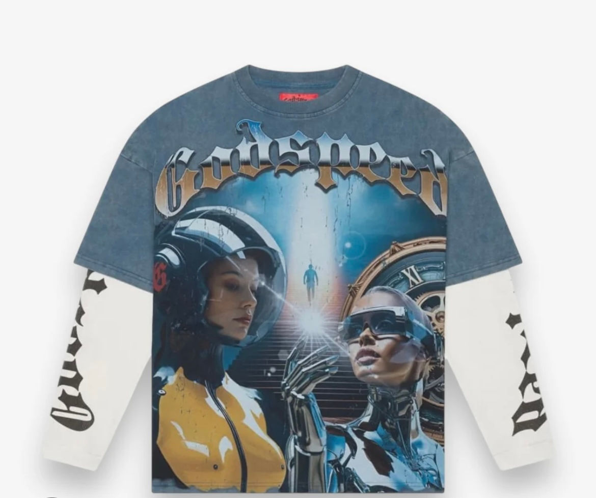 Godspeed Chosen One Tee Blue