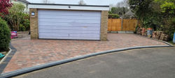 Block paved driveway