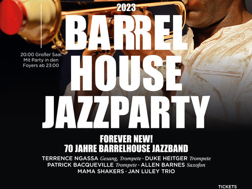 Jan Luley Trio ft. Nicolas Montier (Paris/F) auf der Barrelhouse Jazzparty 2023