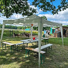 Picknick bei den Ziegen
