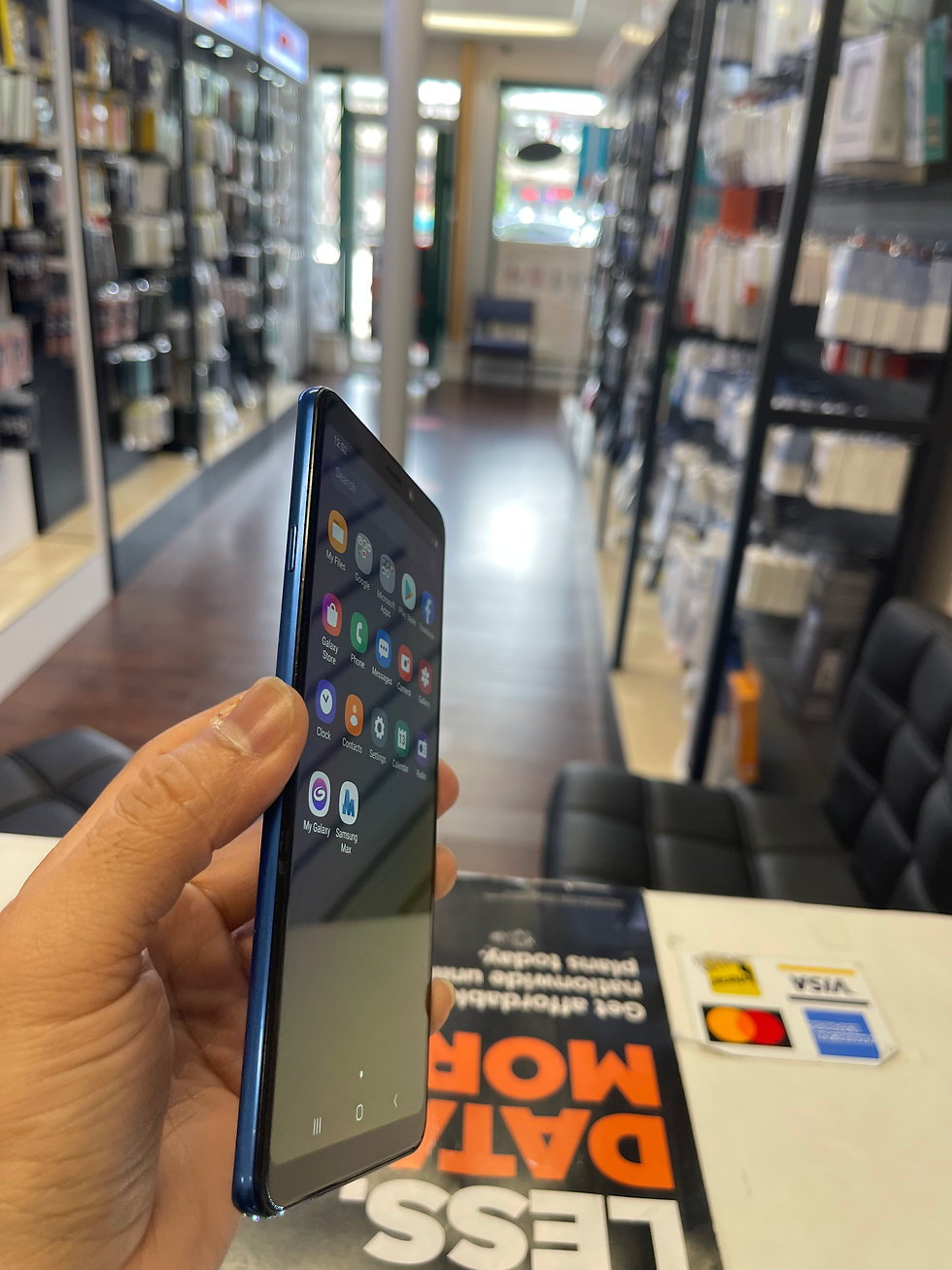 Thumbnail:  Samsung galaxy A9 128 gb unlocked 