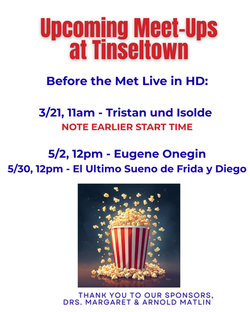 Meet-Ups at Tinseltown
