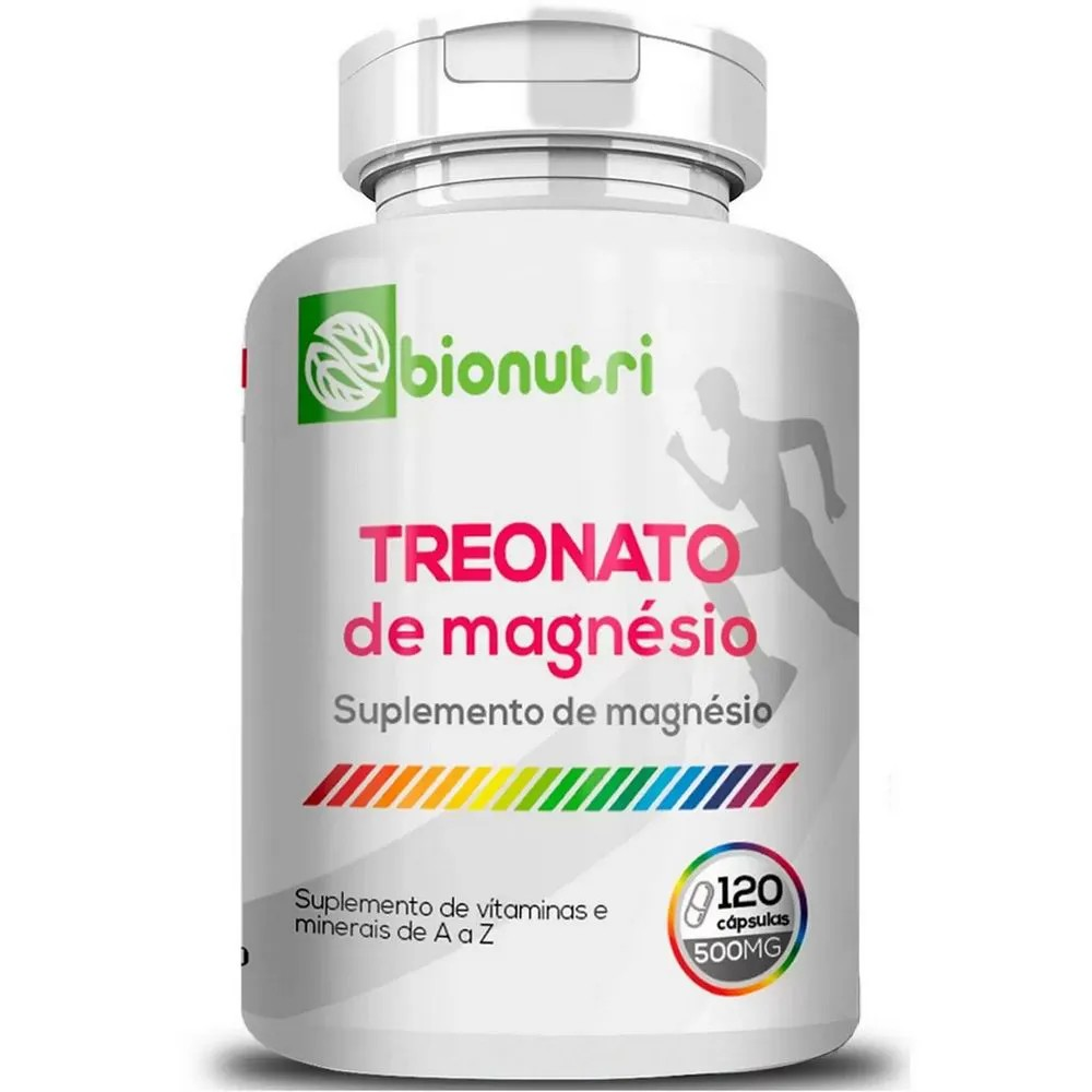 Treonato de Magnésio 60caps - Bionutri