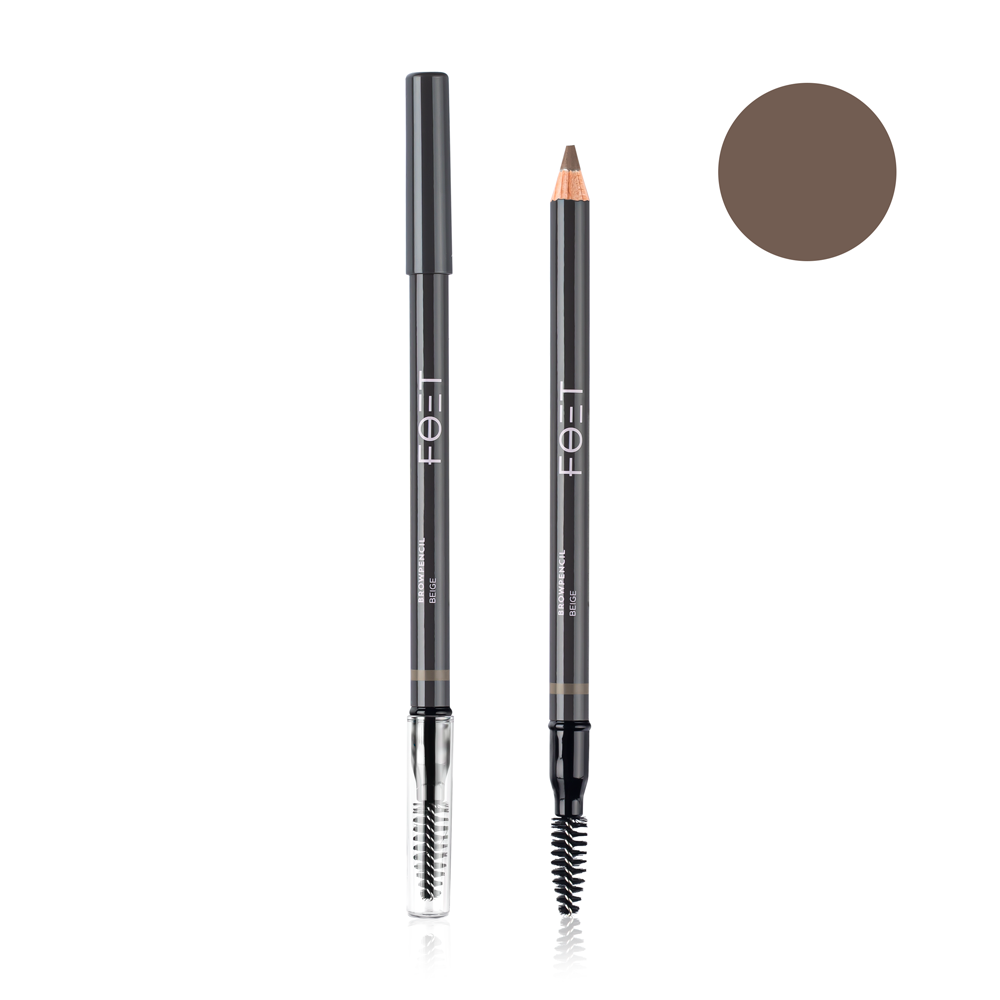 Олівець для брів Foet Browpencil «Коричневий», 1,19 г