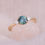 Thumbnail: Eva 1ct - Green Sapphire Engagement Ring