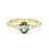 Thumbnail: Amara 1ct - Green Sapphire Engagement Ring