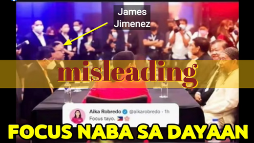 Video misused to suggest Robredo, Comelec official met to rig polls