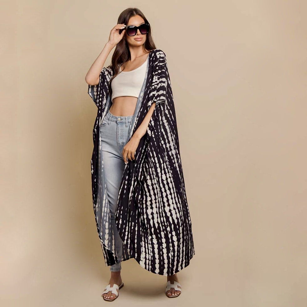 Thumbnail: Black & White Kimono