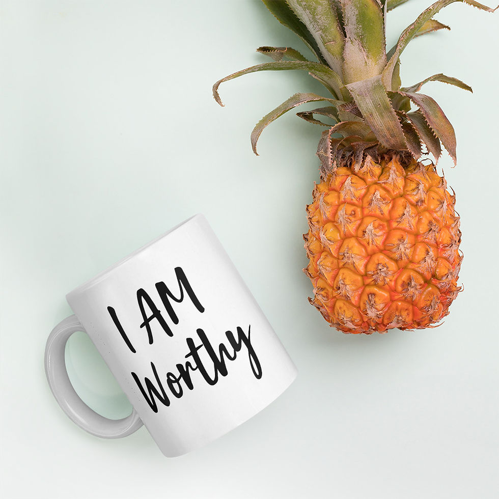 Thumbnail: I AM Worthy | 11 oz and 15 oz Mug