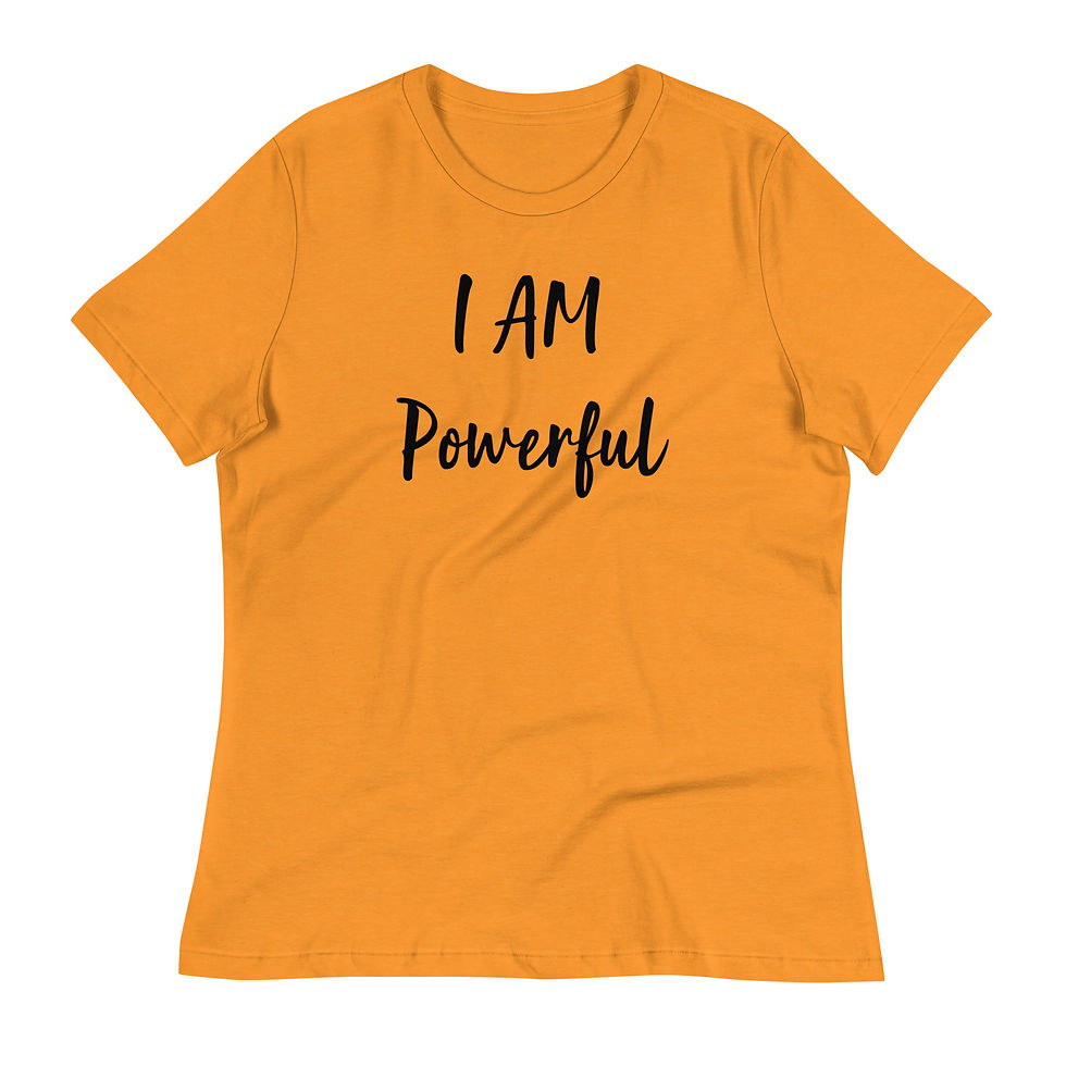 Thumbnail: I AM Powerful | Women's Relaxed T-Shirt