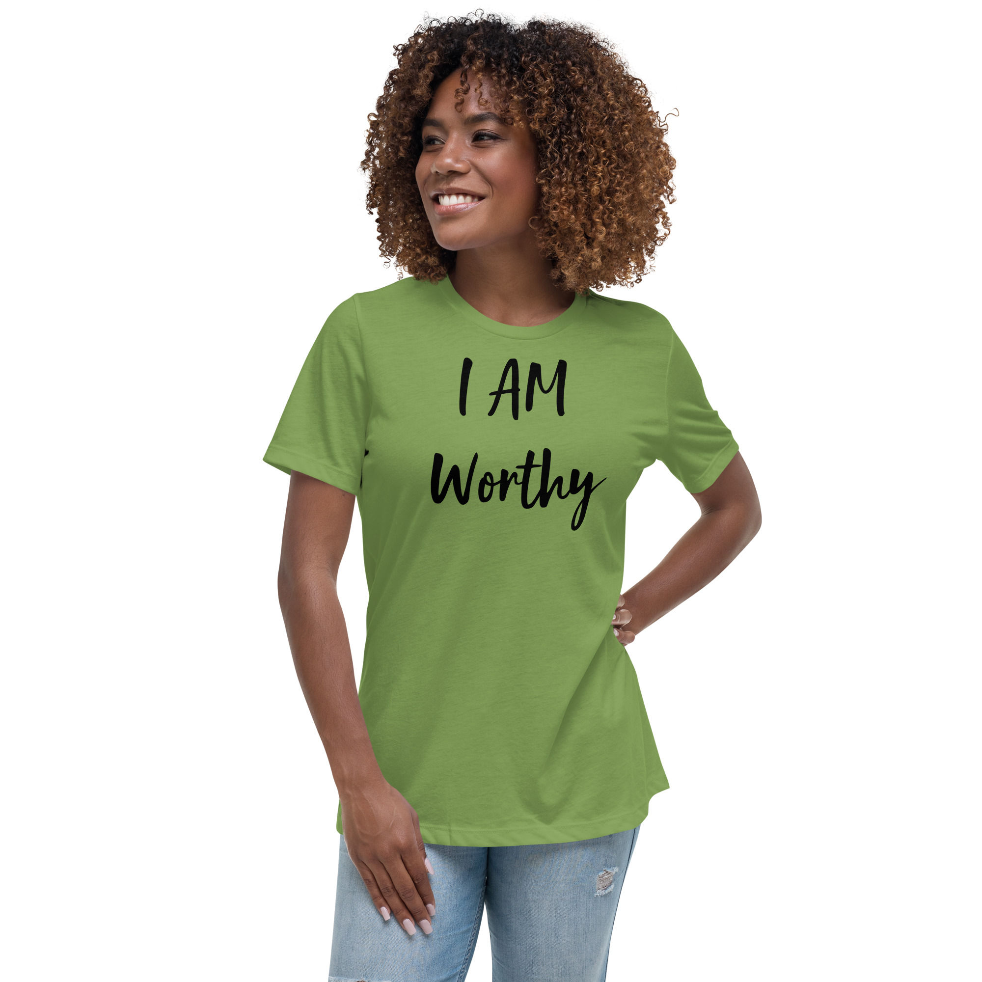 I AM Worthy | Women's Relaxed T-Shirt