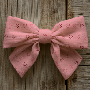 Cupid's Doodles Hair Bow