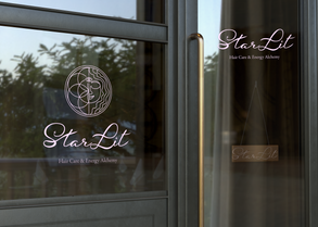 Starlit store window