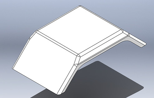 FRP Fender 1 axle