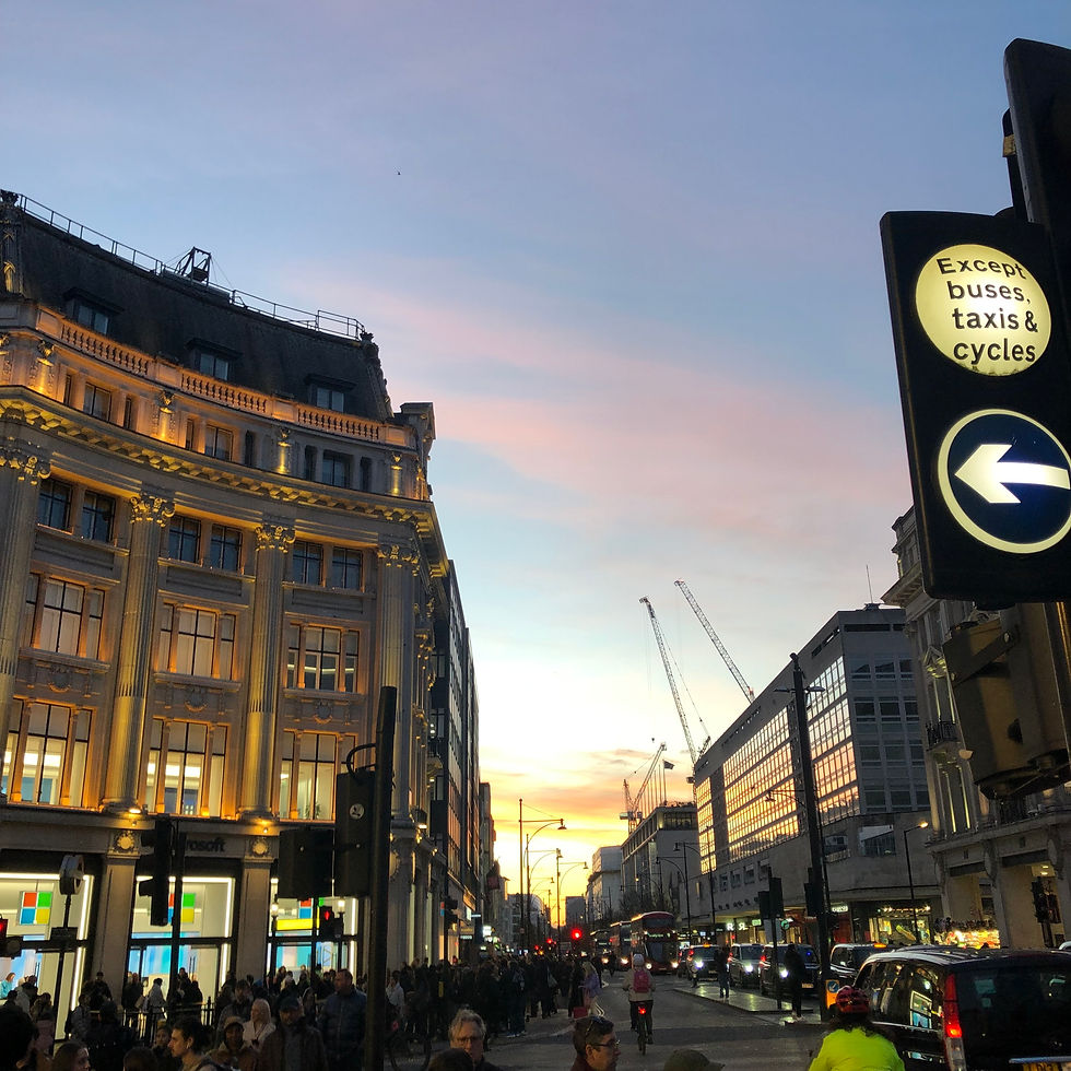 Shop along OXFORD STREET, REGENT STREET, DOVER STREET all brands imaginable