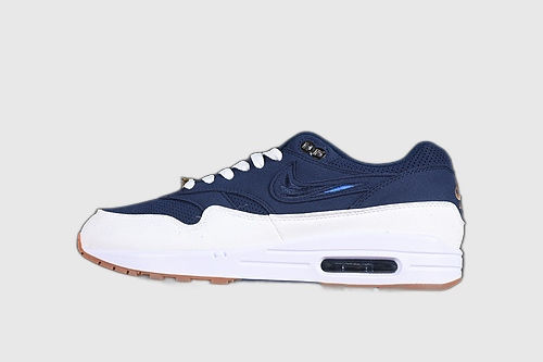 AIR MAX 1 MIDNIGHT NAVYOBSIDIANSAILMETALLIC GOLDGUM MEDIUM BROWN