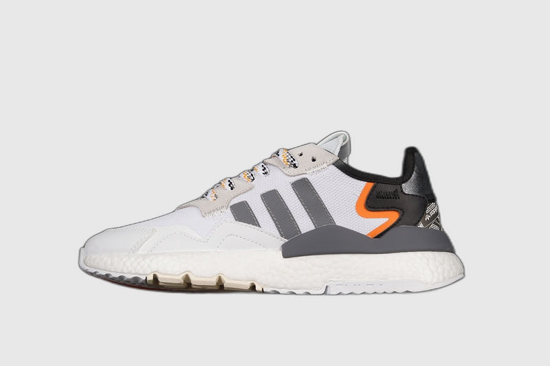 NITE JOGGER BOOST SHOES COOL GREYCLOUD WHITECORE BLACK