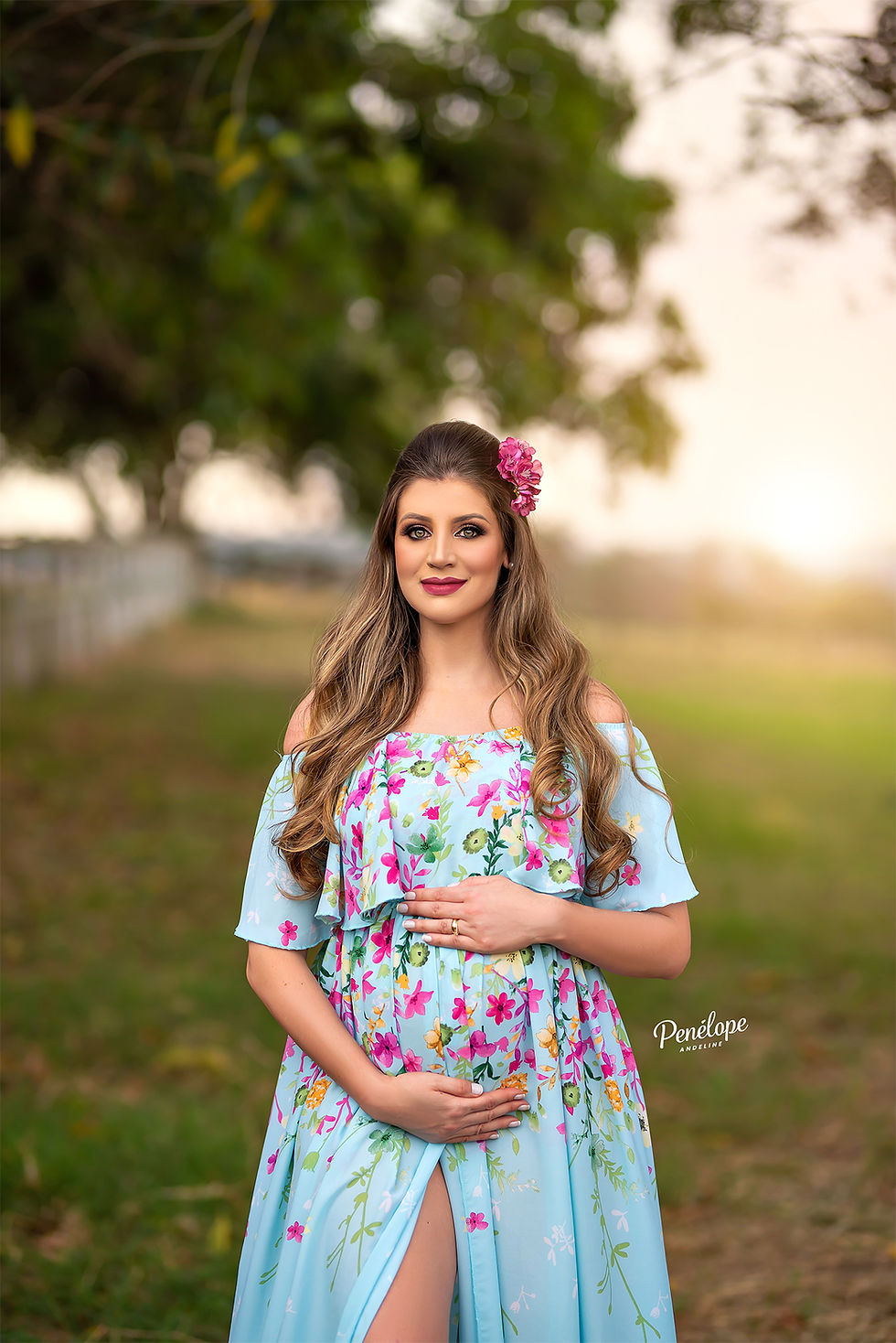 Miniatura: 0203 - VESTIDO CIGANINHA FLORAL