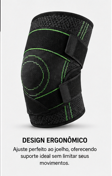 Miniatura: KneeFlex Pro™ – Faixa de Compressão Ajustável para Joelho