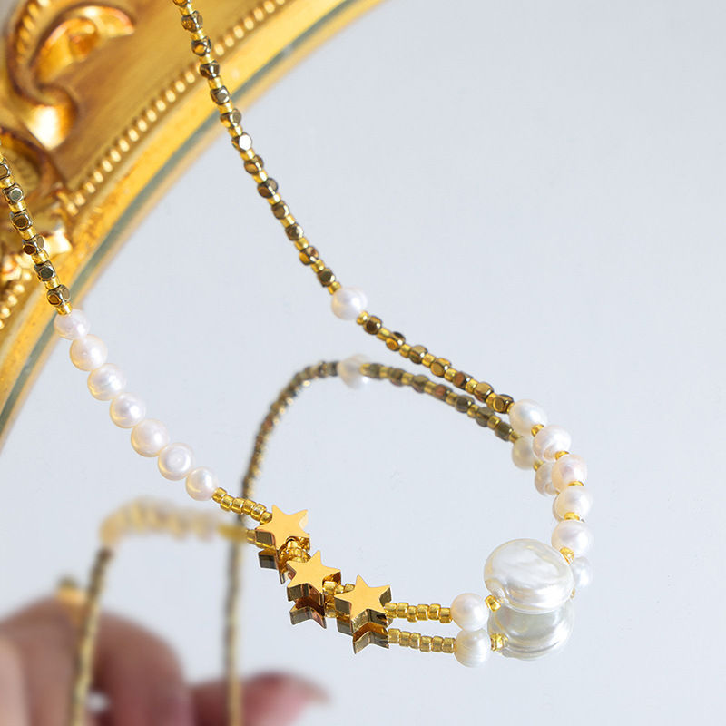 Collier Stella – Perles & Étoile, vue 1