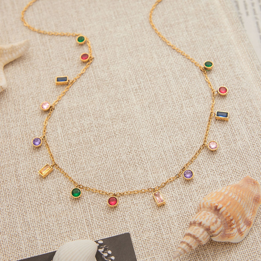 Collier Prisma – Éclats Géométriques, vue 1