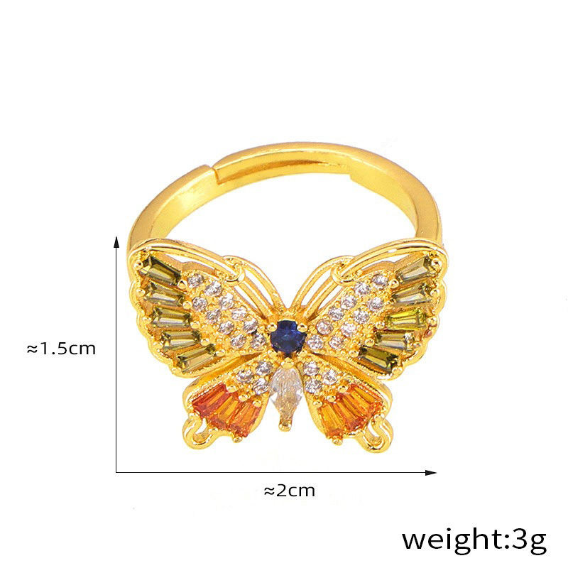 Bague Lyséa – Papillon Ajustable, vue 7