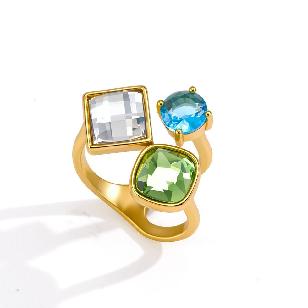 Bague Solis – Zircon Coloré, vue 2