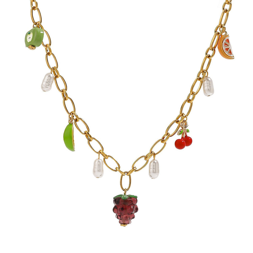Collier Nolia – Perle & Pendentif, vue 2