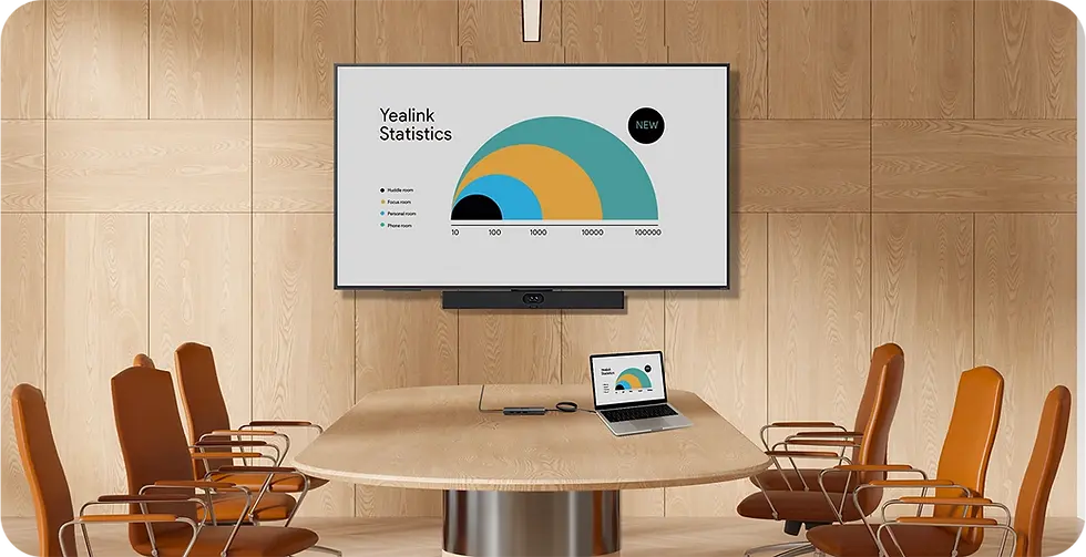 Modern BYOD meeting room in a Malaysian office