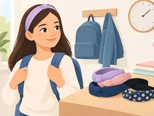 Comfortable School Headbands for Busy Mornings