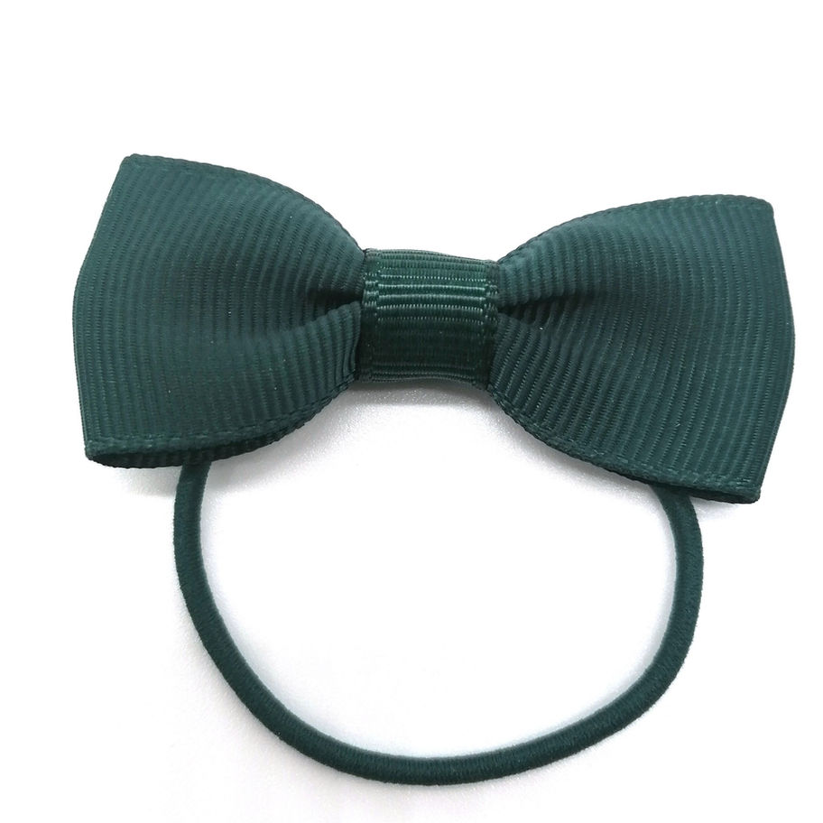 green school hair accessories green hair bobbles