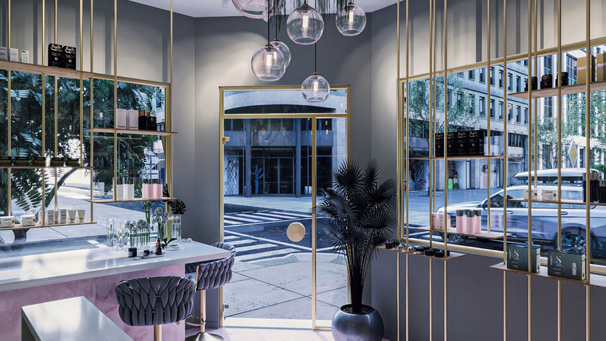 Cosmetics store - renovation