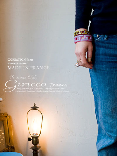 サムネイル： フランス ヴィンテージ ブレスレット/バングル XCREATION/MADE IN FRANCE（TJ10613）Page.1 / XA〜XH