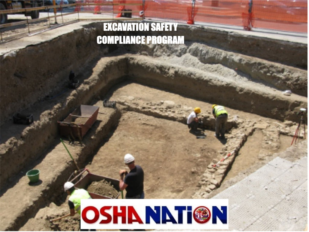 Excavation Safety Written Compliance Plan
