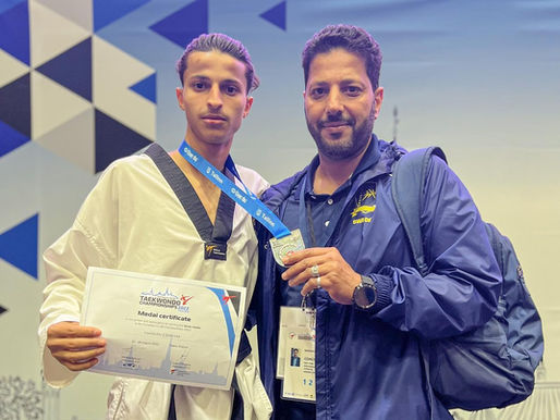 Ebrahim Marwan tar hem historiskt Klubb EM medalj!!