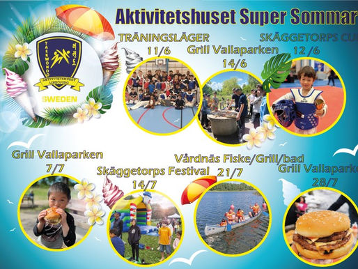 Super Sommar!! Aktivitetshuset super sommar