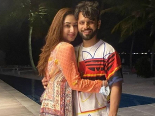 Rahul Vaidya rings in birthday with Disha Parmar in Maldives: ‘Lucky I got you’